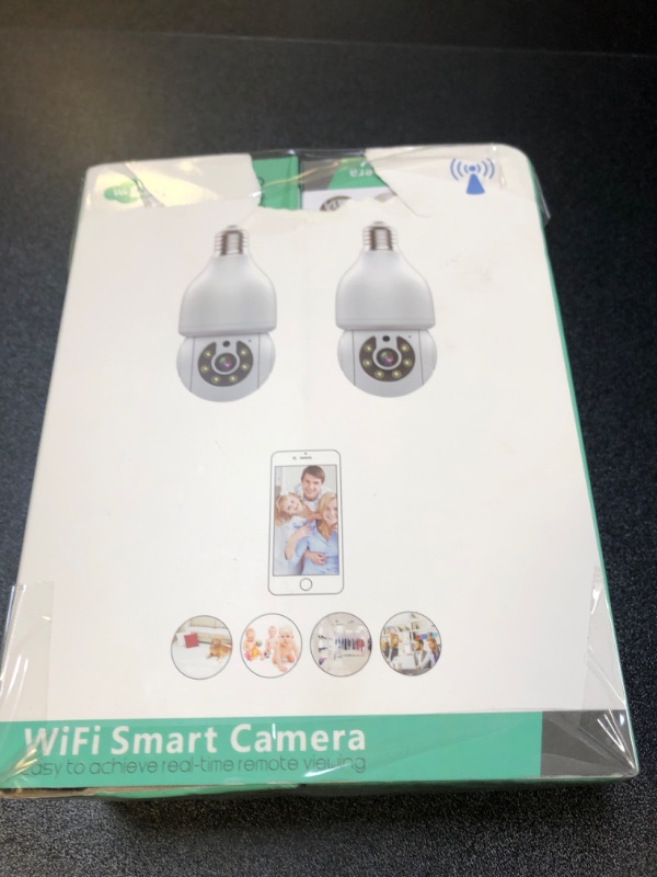 Photo 1 of 2 PACK WIFI SMART HOME SECURITY CAMERA SET