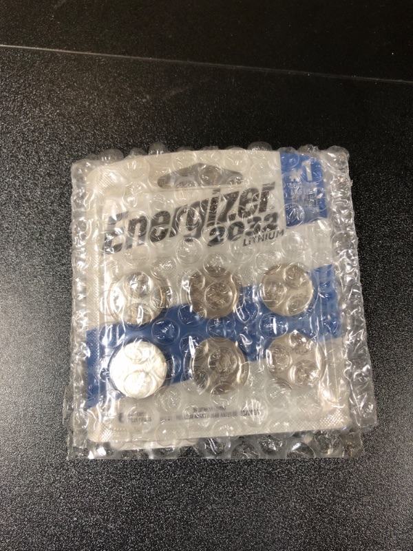 Photo 1 of Energizer CR2032 Batteries, 3V Lithium Coin Cell 2032 Watch Battery,White (6 Count) 6 Count (Pack of 1)