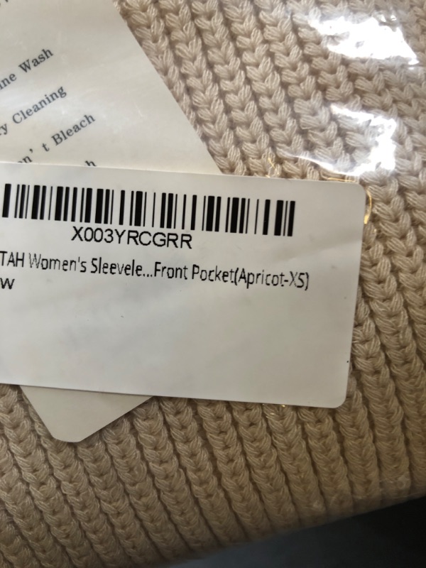 Photo 1 of WOMENS SWEATER VEST
SIZE XS