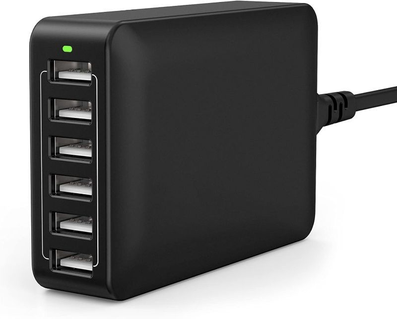 Photo 1 of evatronic pd pioneer 60W 6-port desktop charger