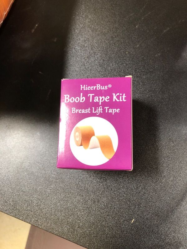 Photo 1 of Boob Tape Kit Breast Lift Tape, 2"/16.4ft Body Tape with Nipple Covers, Clothing & Body Tape, Bob Tape for Large Breasts A-G Cup Push up & Shape
