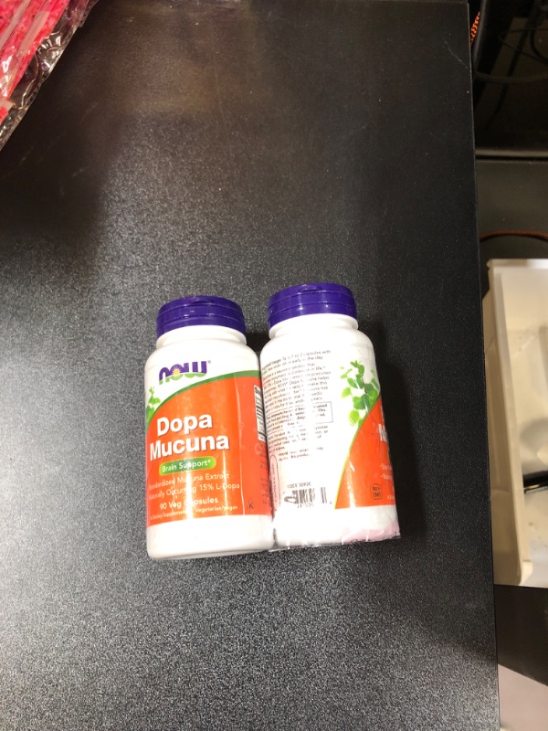 Photo 2 of DOPA Mucuna 90 Vcaps by Now (Pack of 2)