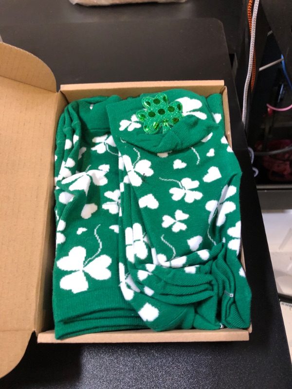 Photo 1 of 6 PAIR ST PATRICKS DAY SOCKS FOR ADULTS 