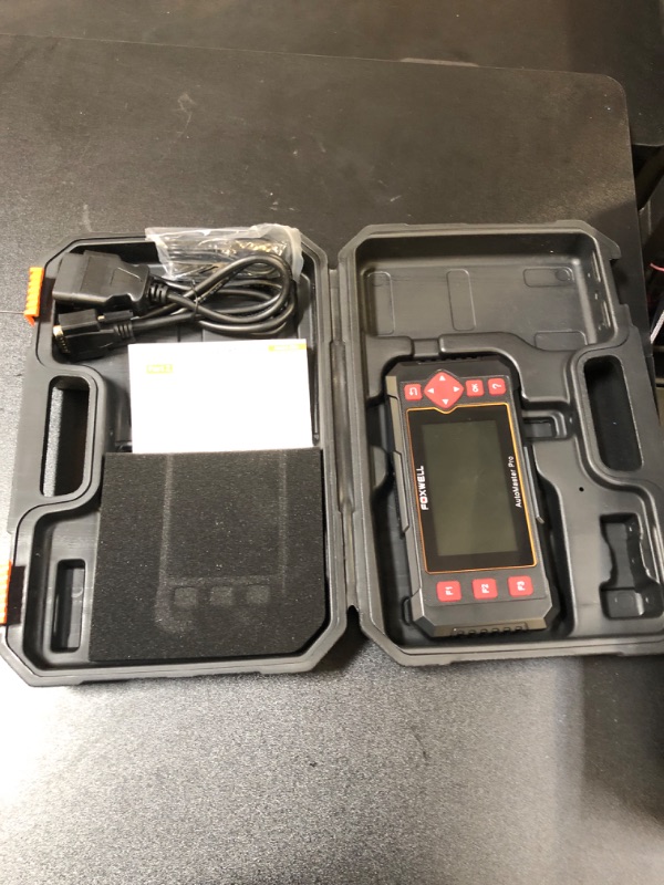 Photo 2 of 2023 Newest FOXWELL NT604 OBD2 Scanner ABS SRS, Check Engine Code Reader with Airbag Scanner, Transmission Code Reader Car Diagnostic Tool with Battery Test, English/Spanish Ver (unable to test)