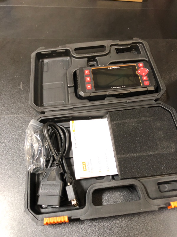 Photo 4 of 2023 Newest FOXWELL NT604 OBD2 Scanner ABS SRS, Check Engine Code Reader with Airbag Scanner, Transmission Code Reader Car Diagnostic Tool with Battery Test, English/Spanish Ver (unable to test)