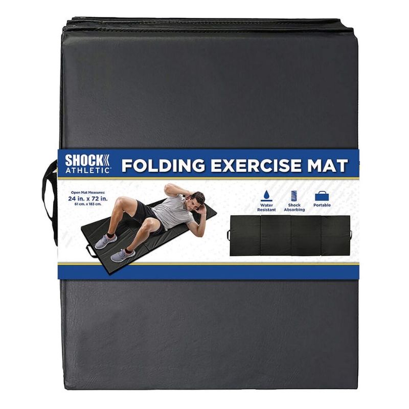 Photo 1 of Heavy Duty Folding Mat Thick Foam Fitness Exercise Gymnastics Panel Gym Workout
