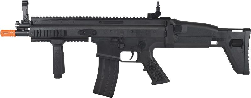 Photo 1 of SOFT AIR USA FN Scar-L Spring Airsoft Rifle, Black, 400fps 
(used, unable to test)