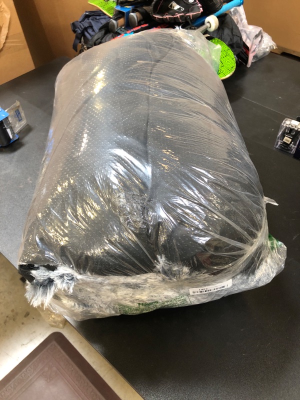 Photo 1 of EHEYCIGA Fluffy XXL Dog Crate Pad, Plush Faux Fur Dog Bed for Extra Large Dogs, Calming Anti Anxiety XXL Dog Bed for Crate, Washable Soft Warm Dog Crate Mat with Non-Slip Bottom 47 x 35 Grey