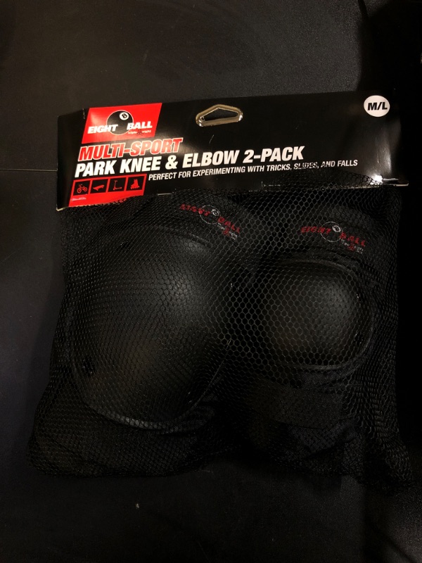 Photo 2 of Eight Ball Multi-Sport Pad Set - 2-Pack
SIZE M/L