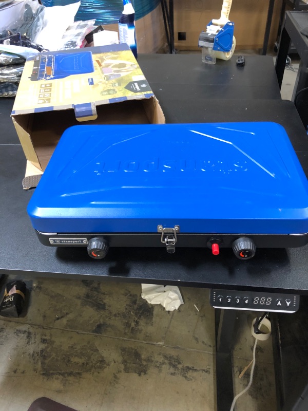 Photo 3 of Stansport High Output Propane Stove with Piezo Igniter Blue (USED)