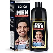 Photo 1 of BOJICA Black Hair Dye Shampoo for Women&Men, Permanent Hair Color Shampoo for Gray Hair, 100% Coverage Color Shampoo Hair Dye, Herbal Ingredients