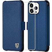 Photo 1 of PYTWOPY Wallet Case for iPhone 14 Pro Max 5G [Credit Card Holder],[RFID Blocking],Shockproof Leather Flip Phone Case with Screen Protector Magnetic Clasp Kickstand Protective Cover(Not work with 14/14 Pro/14 Plus)