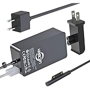 Photo 1 of Charger for Microsoft Surface Laptop 6 5 4 go Studio 3 2 1, Surface Pro 10 9 8 X 7 6 5 4 3, Surface Go 3 2 1, Surface Book 2 1, 65W Power Adapter with Travel case and 11.2FT Cord