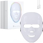 Photo 1 of Aimeryup 7-Color LED Face Mask Light Therapy, Home Skin Care, Rejuvenation Photon Facial Mask, Improves Skin Issues, Improves Mask for Wrinkles, Anti-Aging
