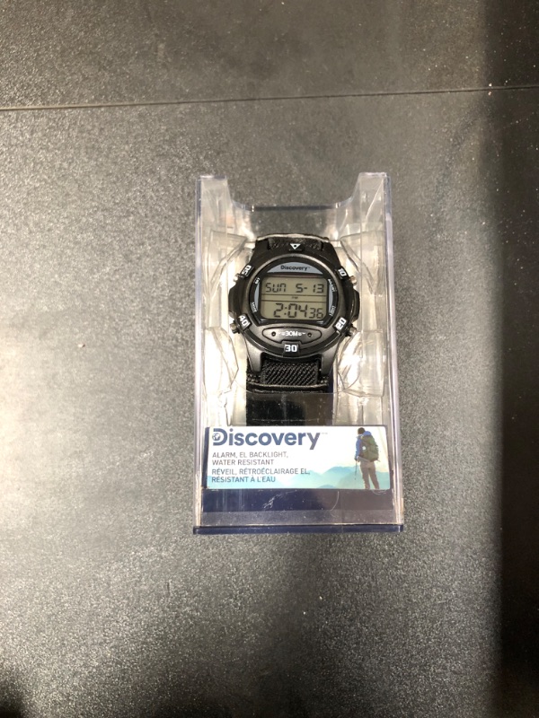 Photo 1 of Discovery Men's Multi Function Digital Watch with Fastwrap Strap
