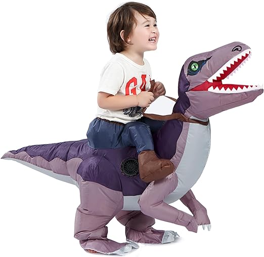 Photo 1 of  HSCTEK Inflatable Toddler Dinosaur Costume Boys Girls
