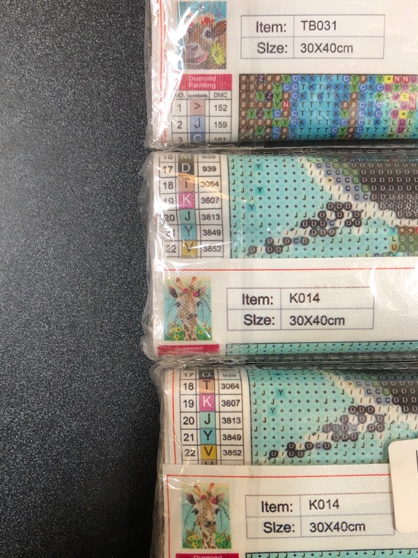 Photo 1 of 3 PACK DIAMOND PAINTING KIT 