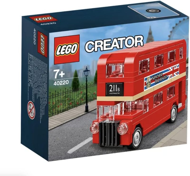 Photo 1 of LEGO Creator Double Decker London Bus 40220 (MINOR DAMAGE TO BOX)
