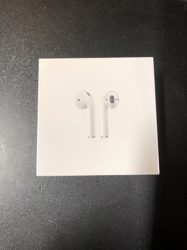 Photo 2 of Apple AirPods (2nd Generation) MV7N2AM/a with Charging Case - Stereo - Wireless - Bluetooth - Earbud - Binaural - in-ear
(FACTORY SEALED)