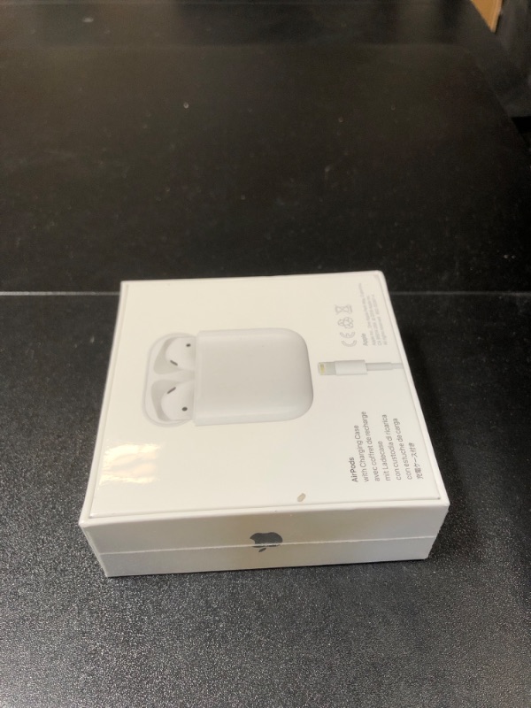 Photo 3 of Apple AirPods (2nd Generation) MV7N2AM/a with Charging Case - Stereo - Wireless - Bluetooth - Earbud - Binaural - in-ear
(FACTORY SEALED)