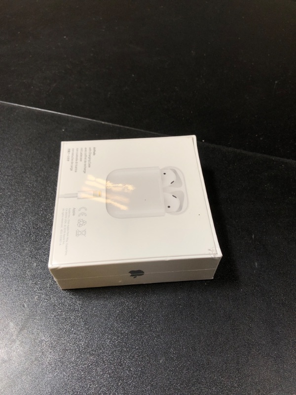 Photo 4 of Apple AirPods (2nd Generation) MV7N2AM/a with Charging Case - Stereo - Wireless - Bluetooth - Earbud - Binaural - in-ear
(FACTORY SEALED)