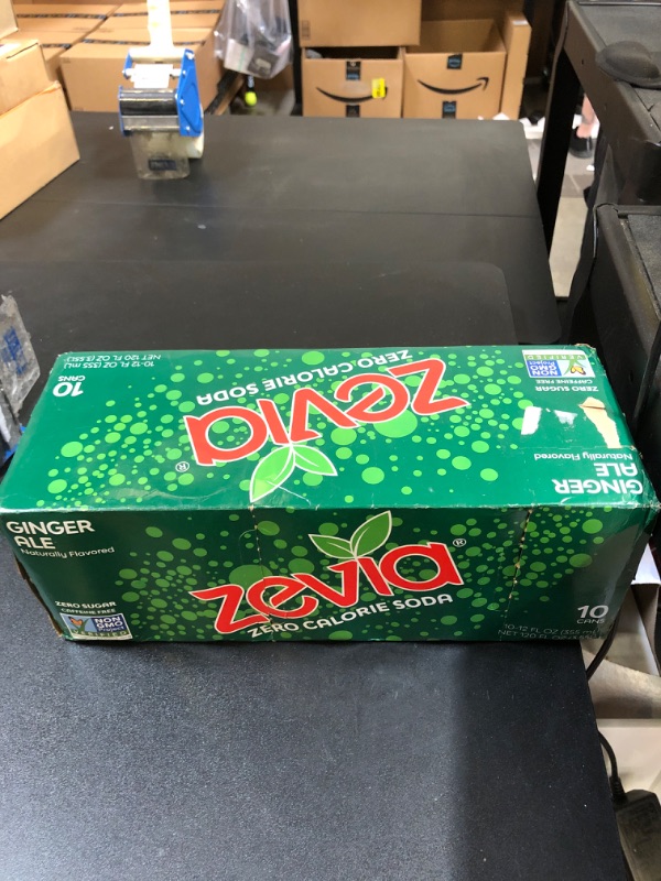 Photo 2 of Zevia Zero Calorie Soda, Ginger Ale, 12 Fl Oz (Pack of 10)
EXP9/12/2024