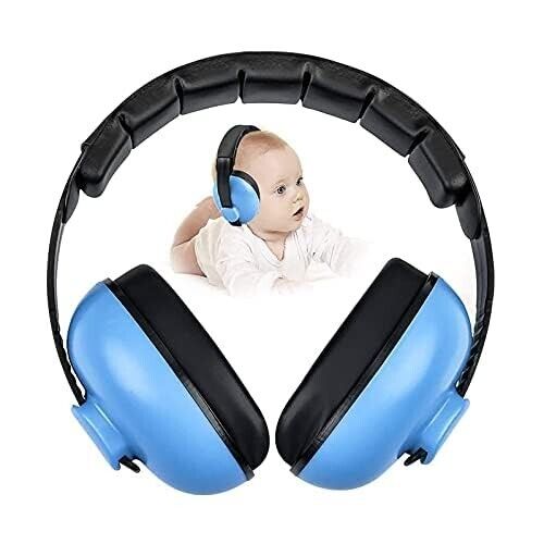 Photo 1 of Baby Banz Plastic Hearing Protection Earmuffs for Infants - Blue