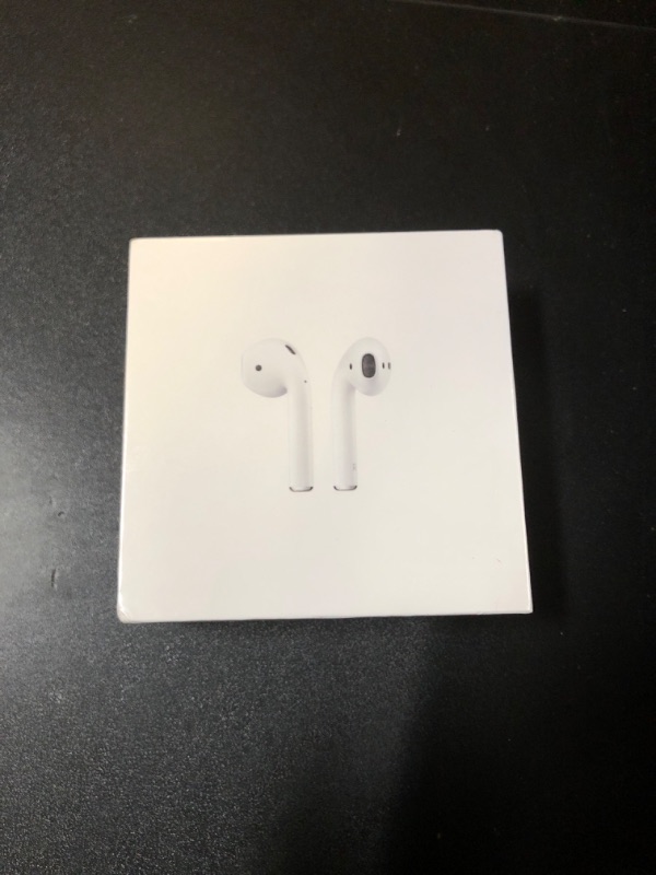 Photo 2 of Apple AirPods (2nd Generation) Wireless Ear Buds, Bluetooth Headphones with Lightning Charging Case Included, Over 24 Hours of Battery Life, Effortless Setup for iPhone
(FACTORY SEALED)