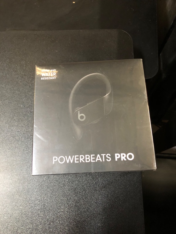Photo 2 of Beats Powerbeats Pro Wireless Earbuds - Apple H1 Headphone Chip, Class 1 Bluetooth Headphones, 9 Hours of Listening Time, Sweat Resistant, Built-in Microphone - Black
(FACTORY SEALED)