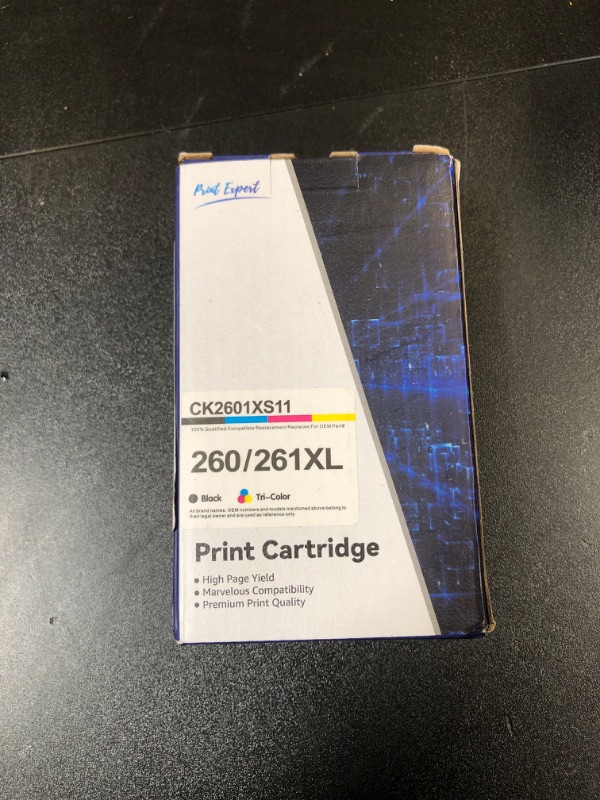 Photo 1 of PRINT CARTRIDGE INK BLACK AND TRICOLOR  