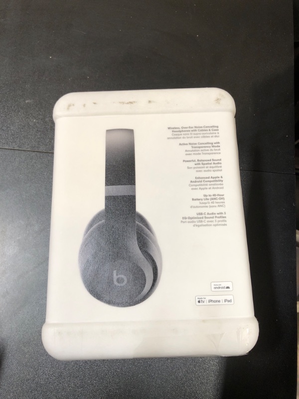Photo 7 of Beats by Dr. Dre - Beats Studio Pro Wireless Noise Cancelling Over-the-Ear Headphones
 (factory sealed) Black