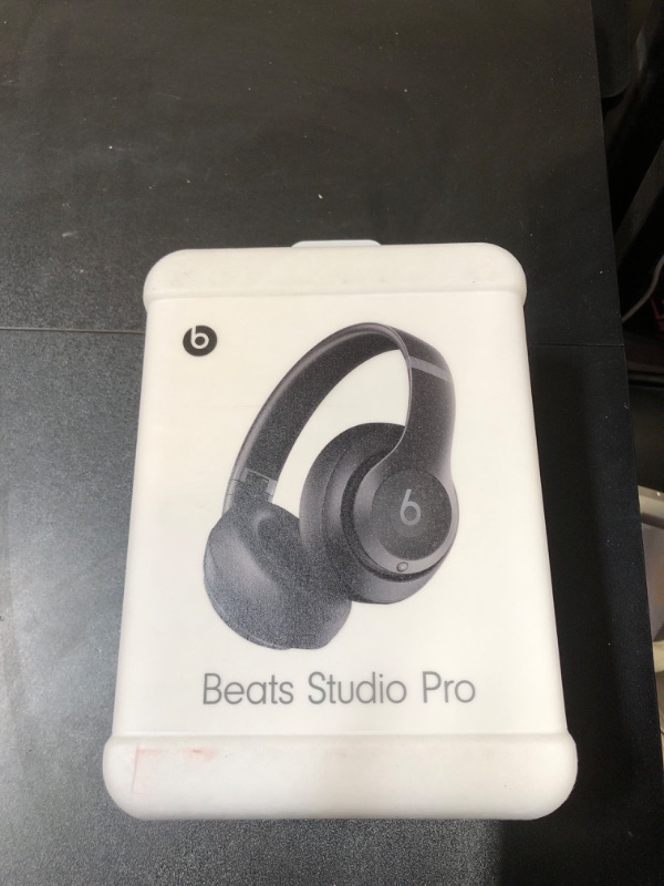 Photo 2 of Beats by Dr. Dre - Beats Studio Pro Wireless Noise Cancelling Over-the-Ear Headphones
 (factory sealed) Black