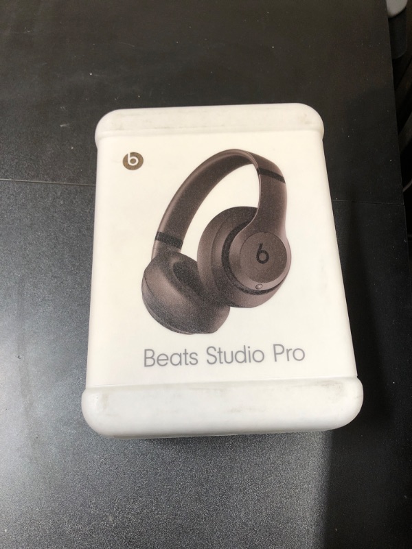 Photo 2 of Beats by Dr. Dre - Beats Studio Pro Wireless Noise Cancelling Over-the-Ear Headphones - Brown (factory sealed)
