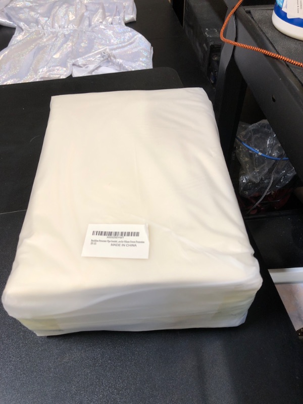 Photo 2 of 4 Pack Backflow Preventer Insulation Cover - 5 Layers of Backflow Preventer Cover, Irrigation Sprinkler Valve Cover, Water Well Pump Covers, Backflow for Winter Freeze Protection,16"x21" Beige-16"x21"
