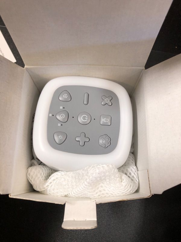 Photo 1 of Morfone White Noise Machine Baby with Voice Recording 30 Soothing Sounds Sleep Sounds Machines with 8 Colors Night Lights Auto Timer Adjustable Volume Brightness Memory Function for Kids Adults Grey

