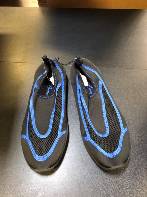 Photo 1 of Blue and Black Water Shoes, Size 6