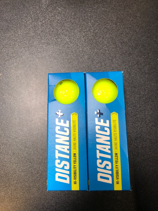 Photo 2 of 2021 TaylorMade Distance+ Golf Balls. Pack of 6
