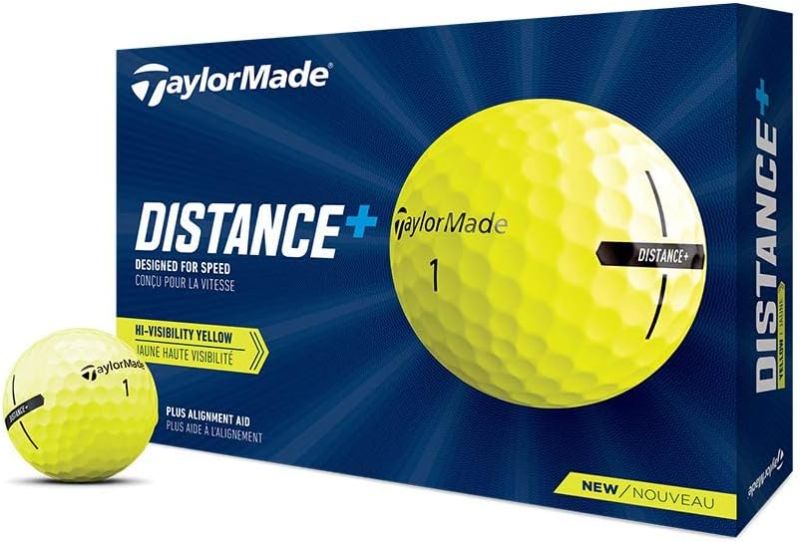 Photo 1 of 2021 TaylorMade Distance+ Golf Balls. Pack of 6
