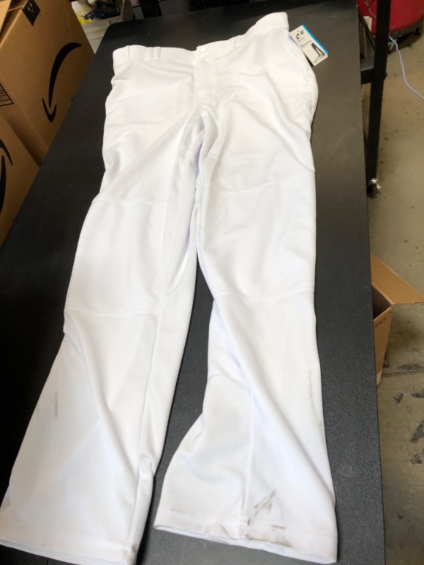 Photo 2 of Champro Sports MVP Classic Baseball Pants, Adult Large, White
