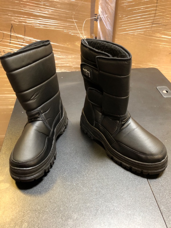 Photo 1 of Black Winter Boots, Size 12