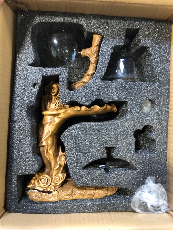 Photo 1 of Glass Tea Set Automatic Glass Teapot Set (Brown-B)