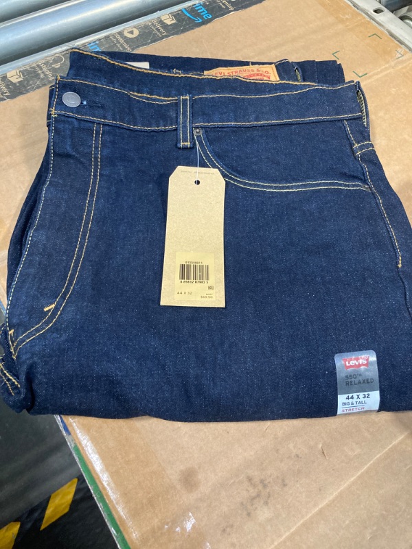 Photo 2 of Levi's® Men's Big & Tall 550™ Relaxed Fit Non-Stretch Jeans