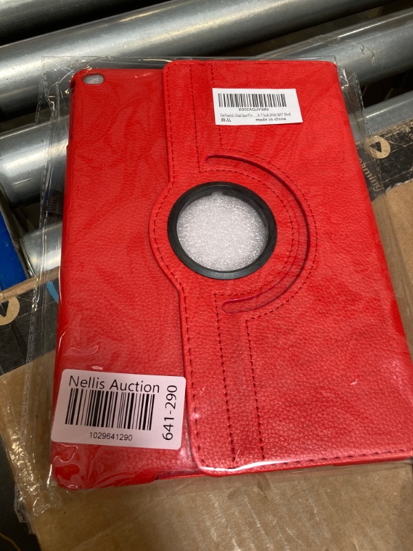 Photo 2 of CenYouful iPad Case Fit 2018/2017 iPad 9.7 6th/5th Generation - 360 Degree Rotating iPad Air Case Cover with Auto Wake/Sleep Compatible with Apple iPad 9.7 Inch 2018/2017 (Red)
***factory sealed***
