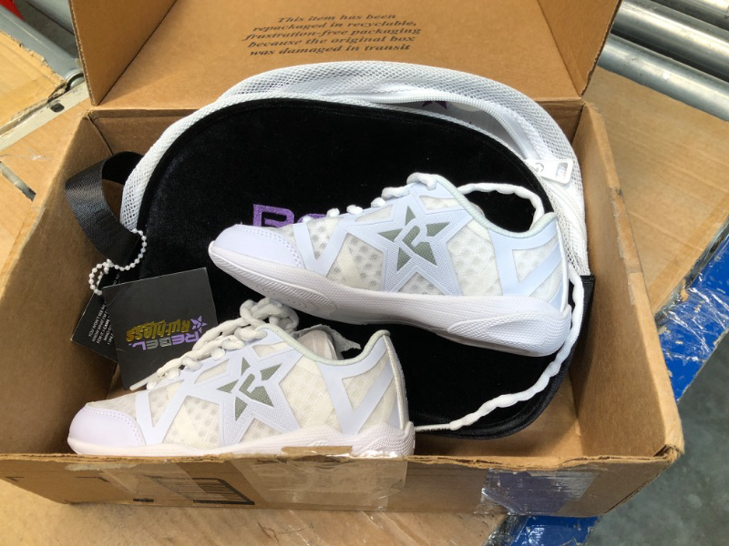 Photo 3 of Rebel Athletic Ruthless White Cheer Shoe Size: Youth 2 