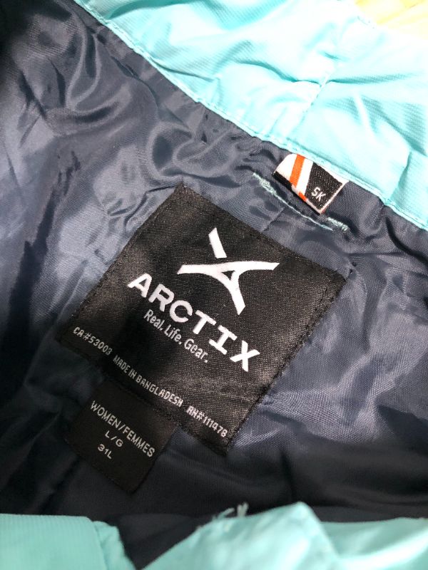 Photo 4 of Arctix womens Insulated Snow Pants Island Azure Large