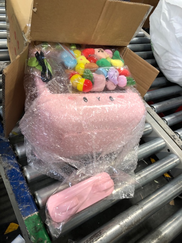 Photo 1 of Large Claw Machine for Kids Adults with Prizes, Adjustable Sound & Light, Mini Vending Candy Grabber Machines, Electronic Arcade Game Dispenser Toy for Girls Boys Birthday Gifts, Party -Bunny
