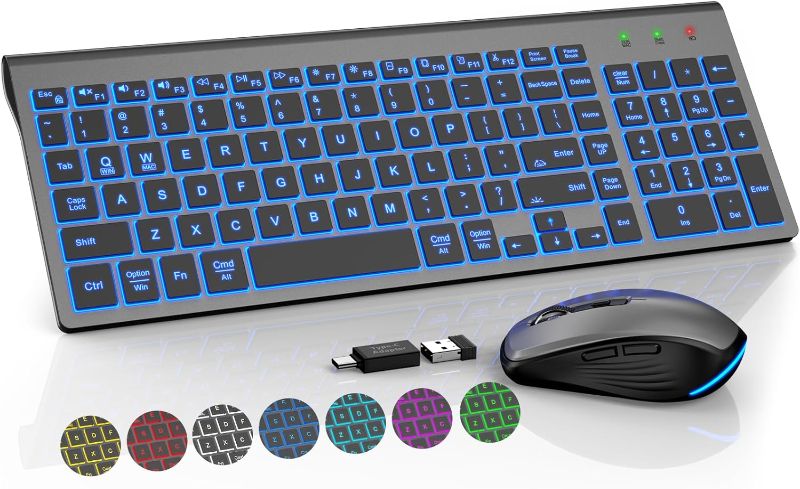 Photo 1 of KL368 Wireless Keyboard and Mouse