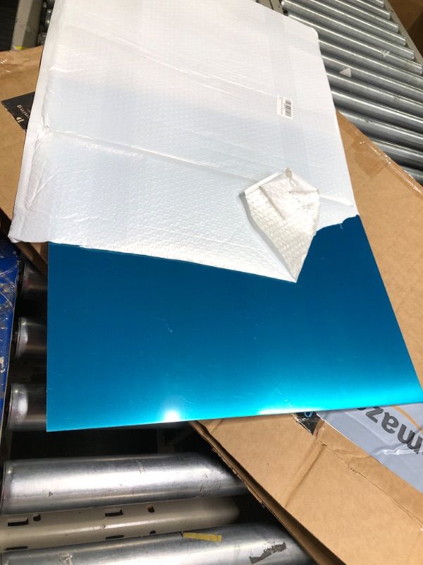 Photo 3 of 6061 T651 Aluminum Sheet Metal 18 x 18 x 1/8 (0.125”) Inch Flat Plain Aluminum Plate Covered with Protective Film, Heat Treatable Rectangle 3MM Aluminum Metal Plate for Crafting, Industrial 18x18x1/8Inch 1