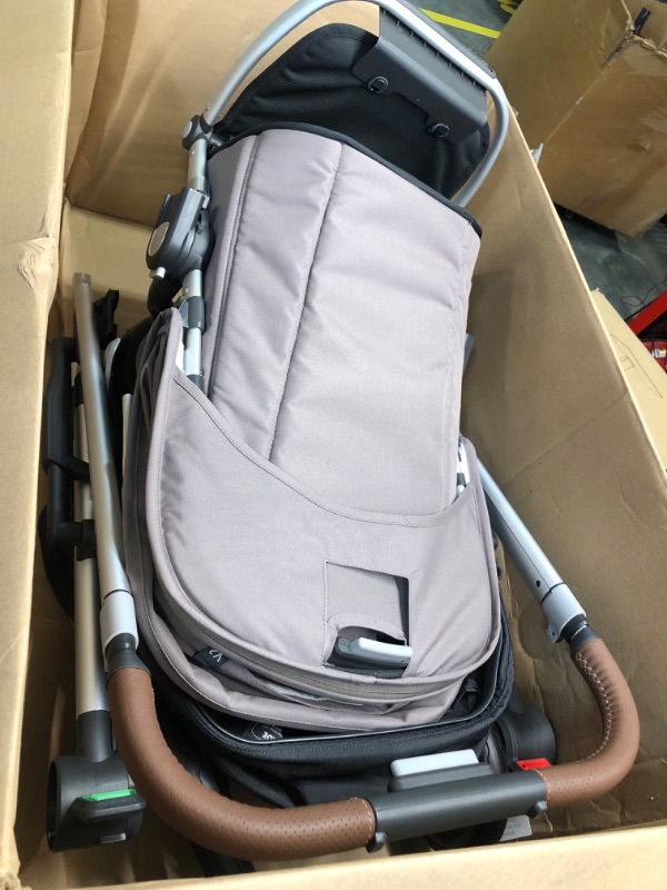 Photo 3 of Cruz V2 Stroller - Gregory (Blue mélange/Silver/Saddle Leather) blue melange GREGORY