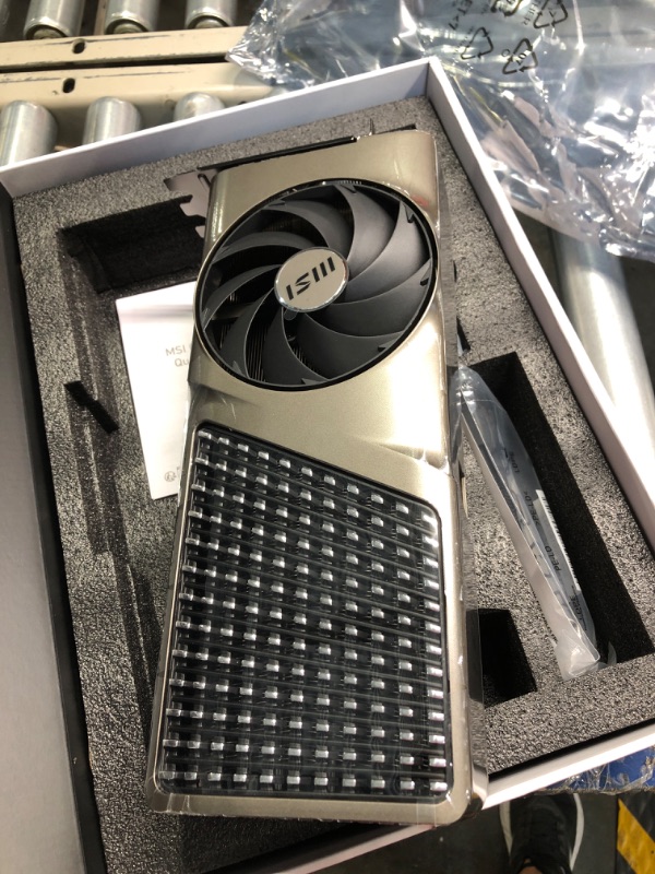 Photo 4 of ***USED** MSI Gaming RTX 4080 Super 16G Expert Graphics Card (NVIDIA RTX 4080 Super, 256-Bit, Boost Clock: 2625 MHz, 16GB GDRR6X 23 Gbps, HDMI/DP, Ada Lovelace Architecture)